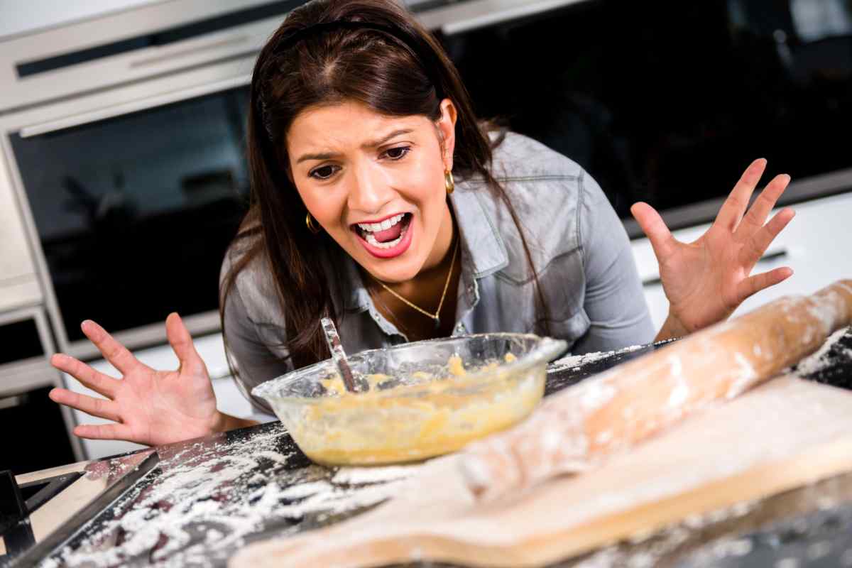 errori in cucina