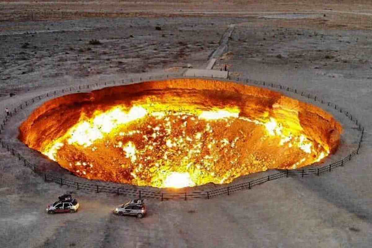 porta dell'inferno si sta allargando