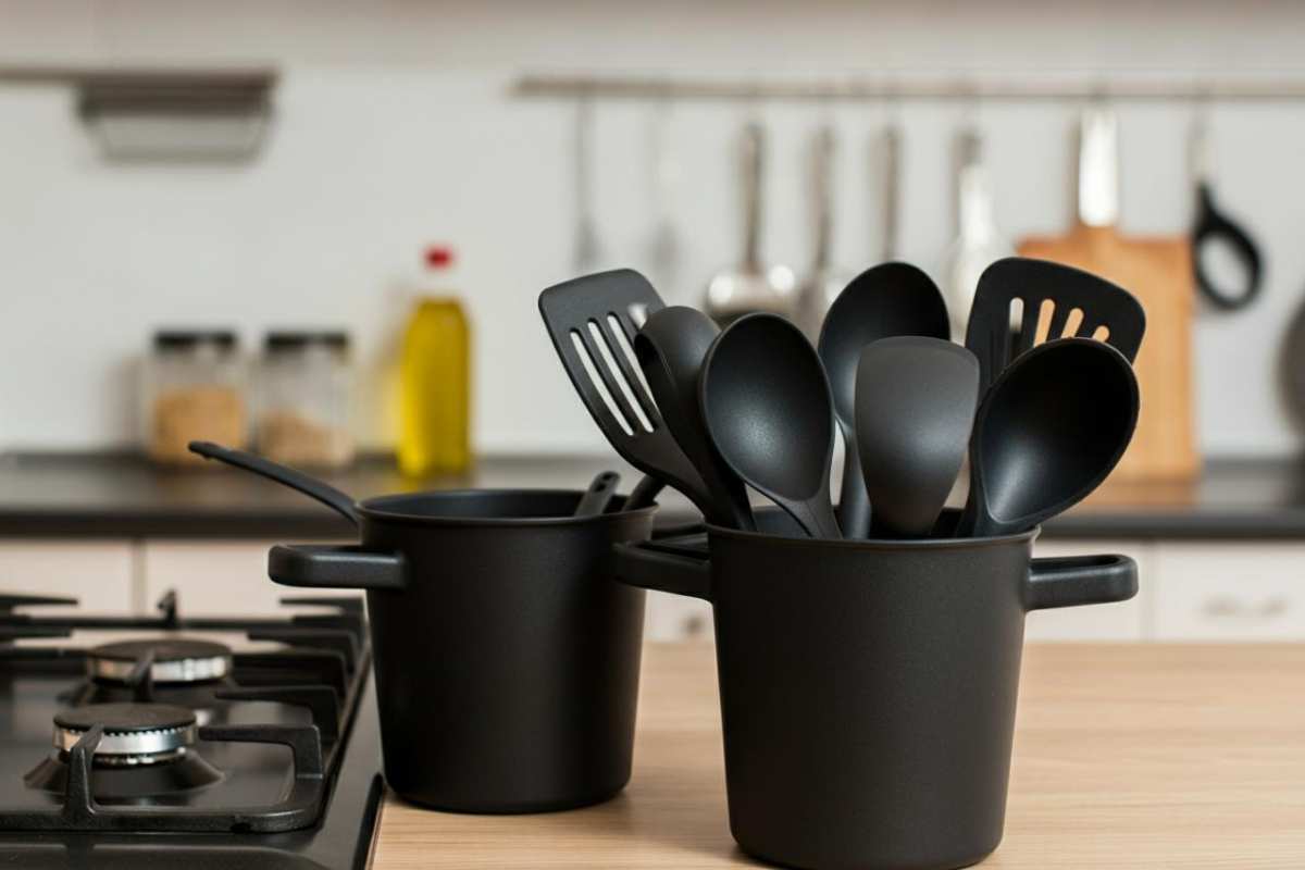 il pericolo che viene dagli utensili neri