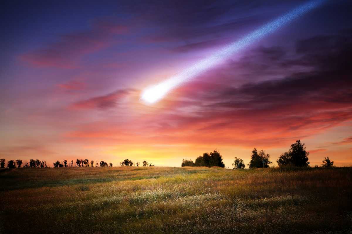 bolide si avvicina alla terra