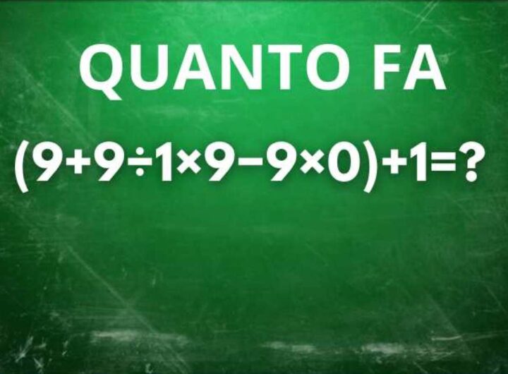Test matematico