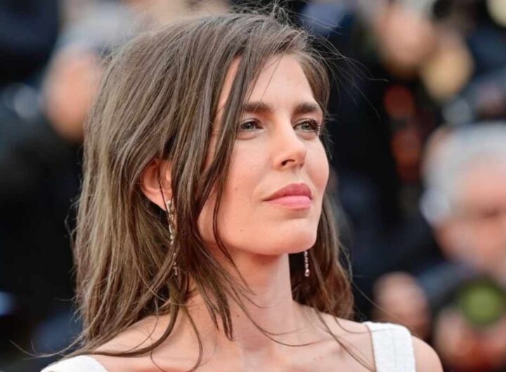 Charlotte Casiraghi look giovanile
