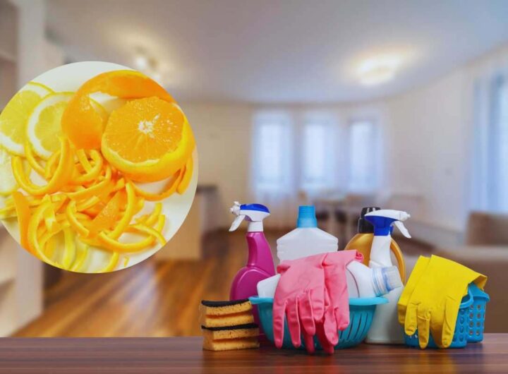 bucce di limone per le pulizie di casa