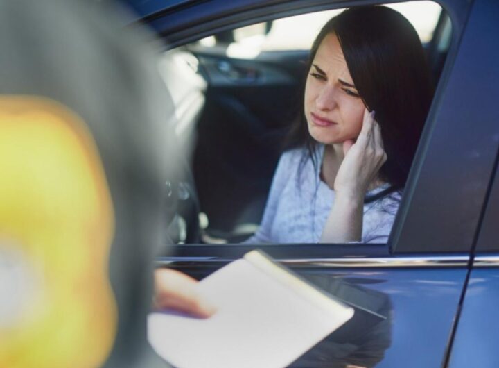 Attenzione, multa auto