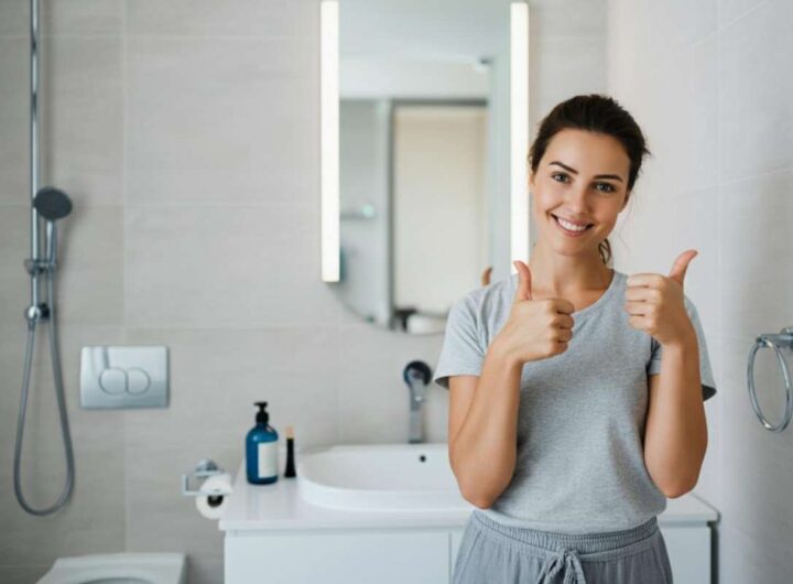 come mantenere il bagno pulito