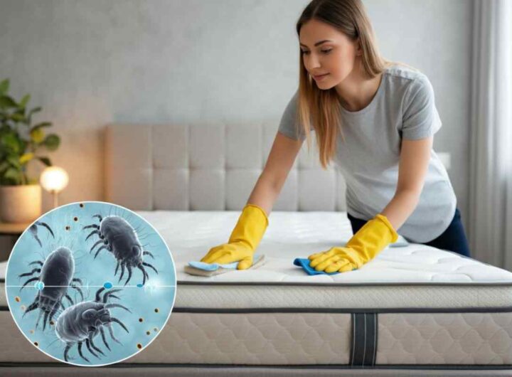 eliminare gli acari dal letto