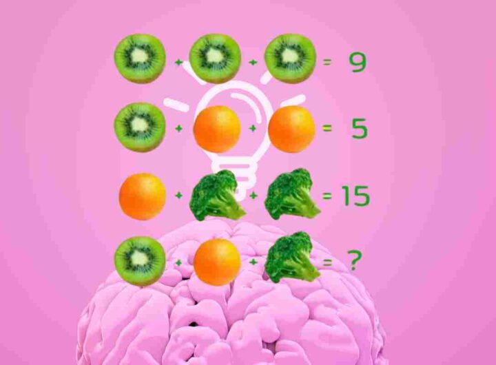 Menti brillanti cercasi, risolvi l’enigma della frutta in 10 secondi