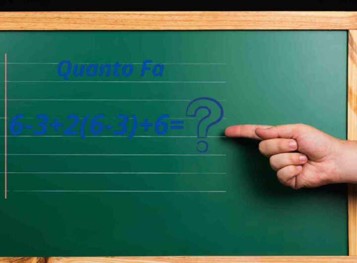 Sfida il tempo, riesci in soli 7 secondi a risolvere questo test matematico?