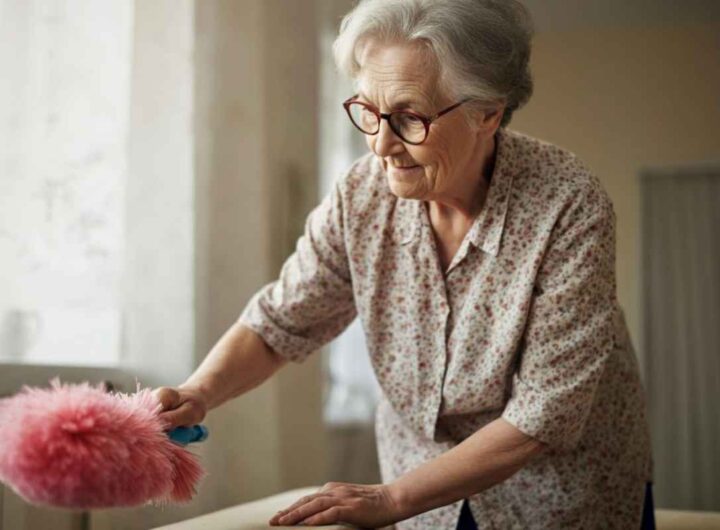 il trucco della nonna contro la polvere