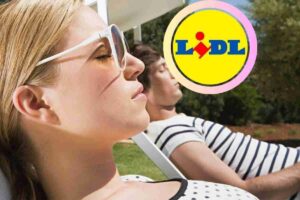 Lidl cuscino lettino sdraio offerta