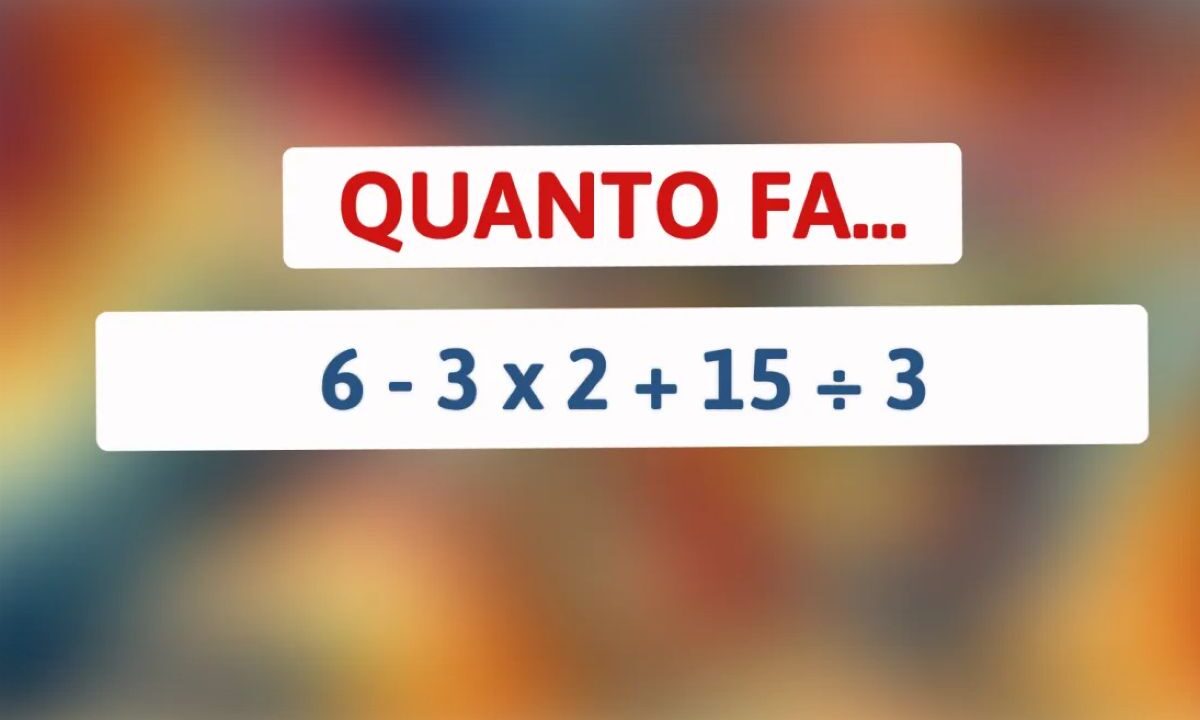 Test matematico