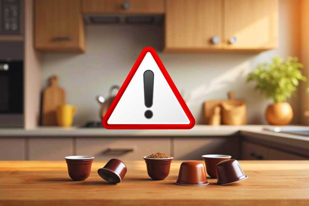 pericolo nelle capsule di caffè