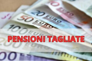 pensioni 500 euro in meno