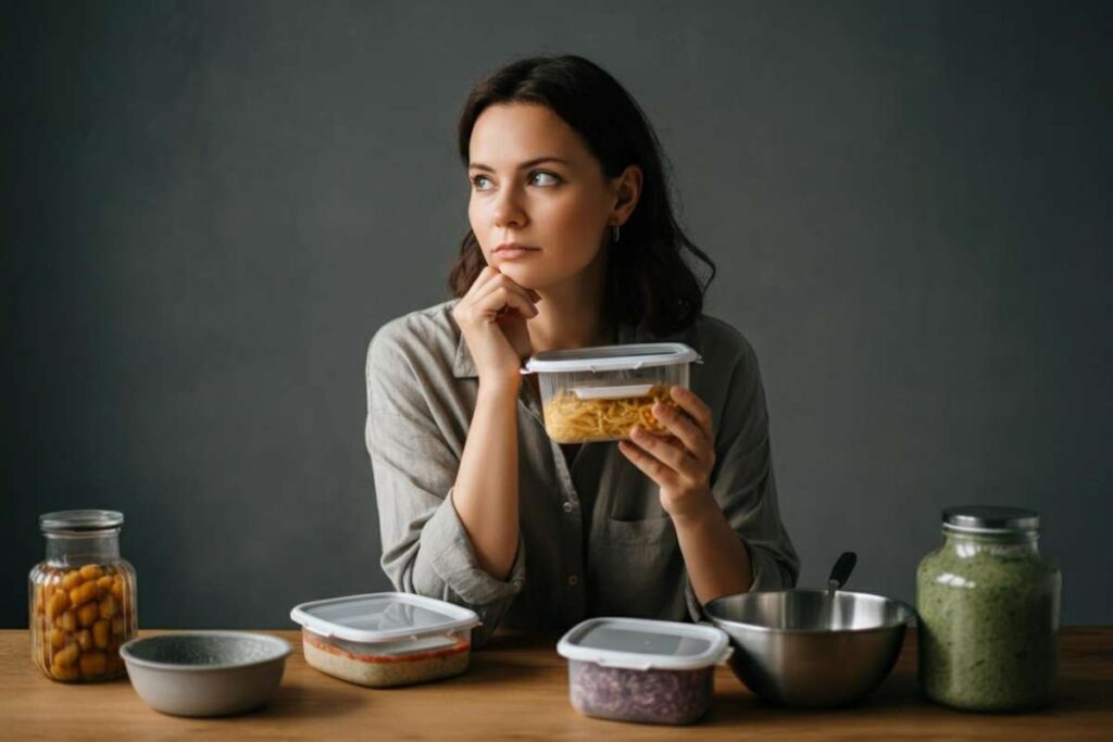 attenzione ai contenitori per conservare il cibo