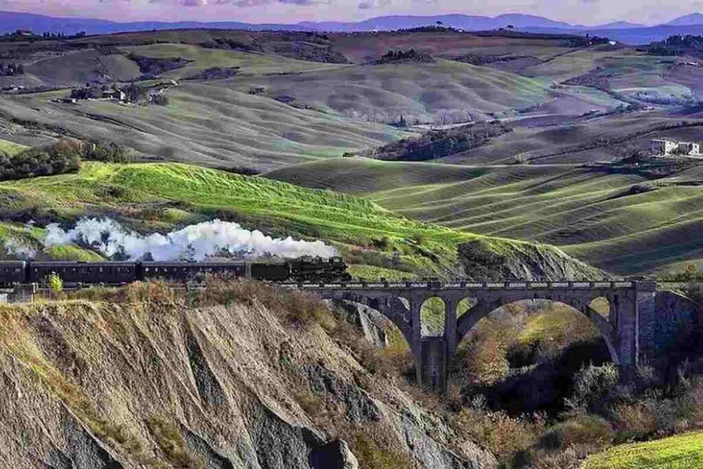 treno a vapore bellissimo italia