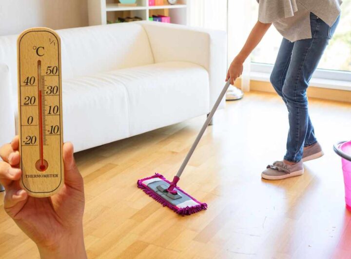 come lavare i pavimenti in estate