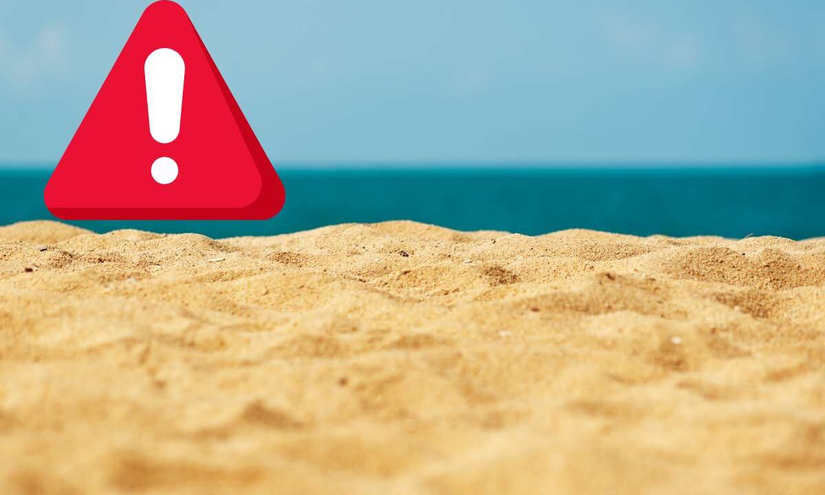 allerta in queste spiagge